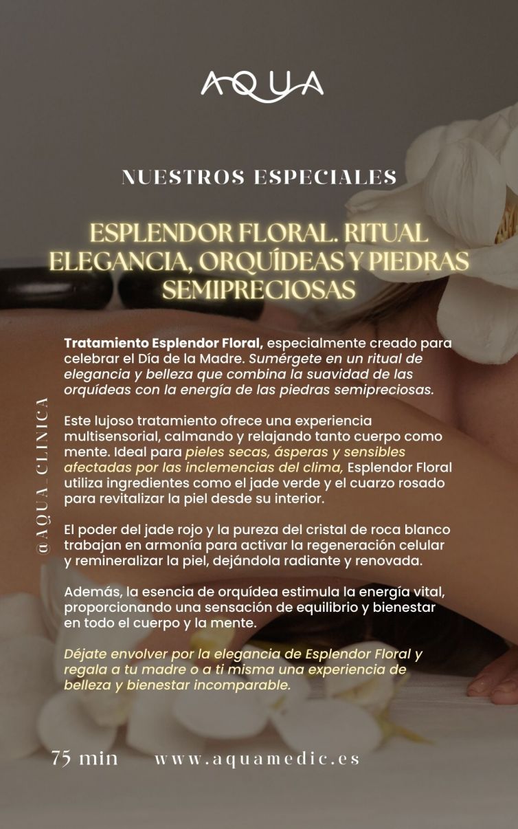 Esplendor Floral. Ritual Elegancia, Orquídeas y Piedras Semipreciosas