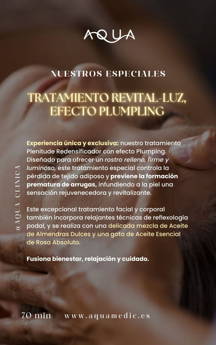 Tratamiento Revital-Luz, Efecto Plumpling